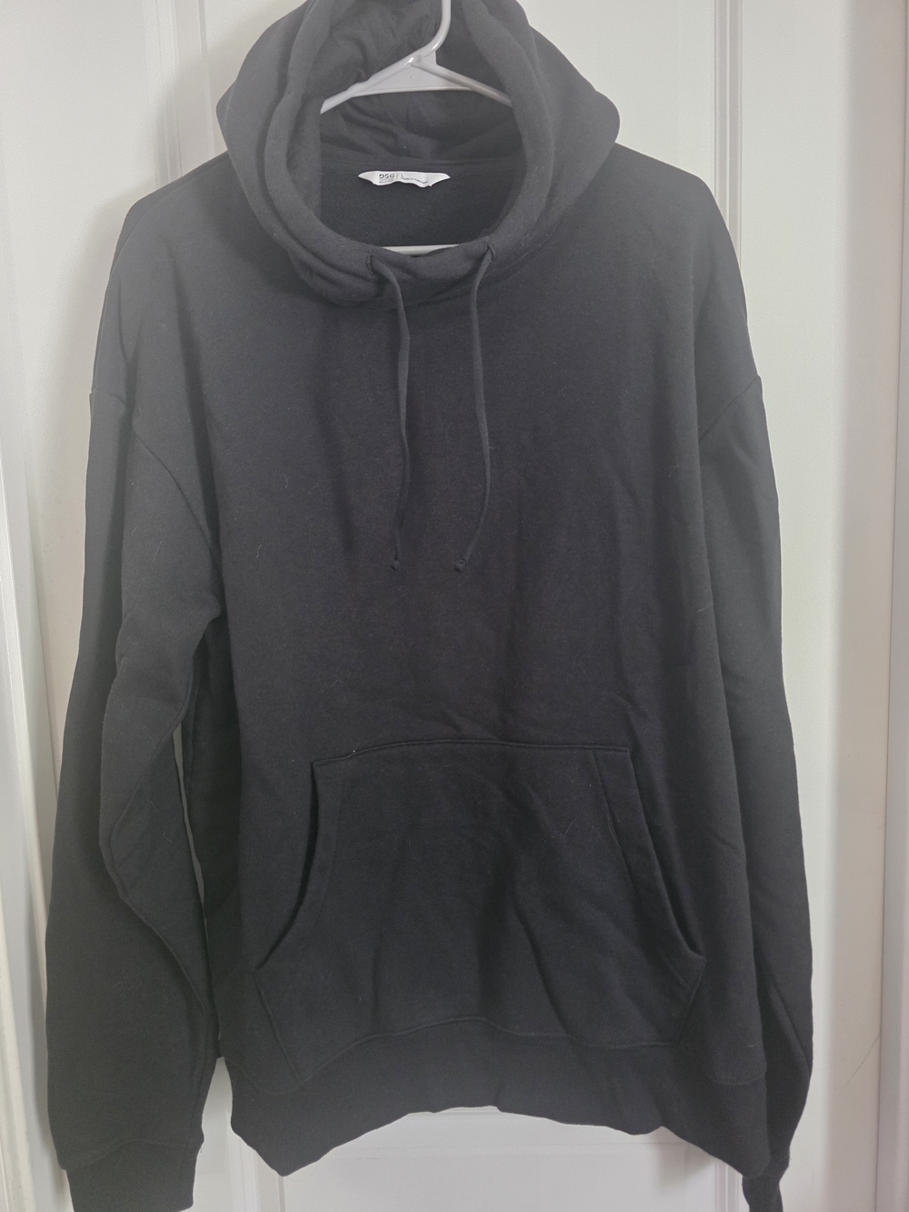 DSG Black Women's Pullover Hoodie with Drawstring Cowl